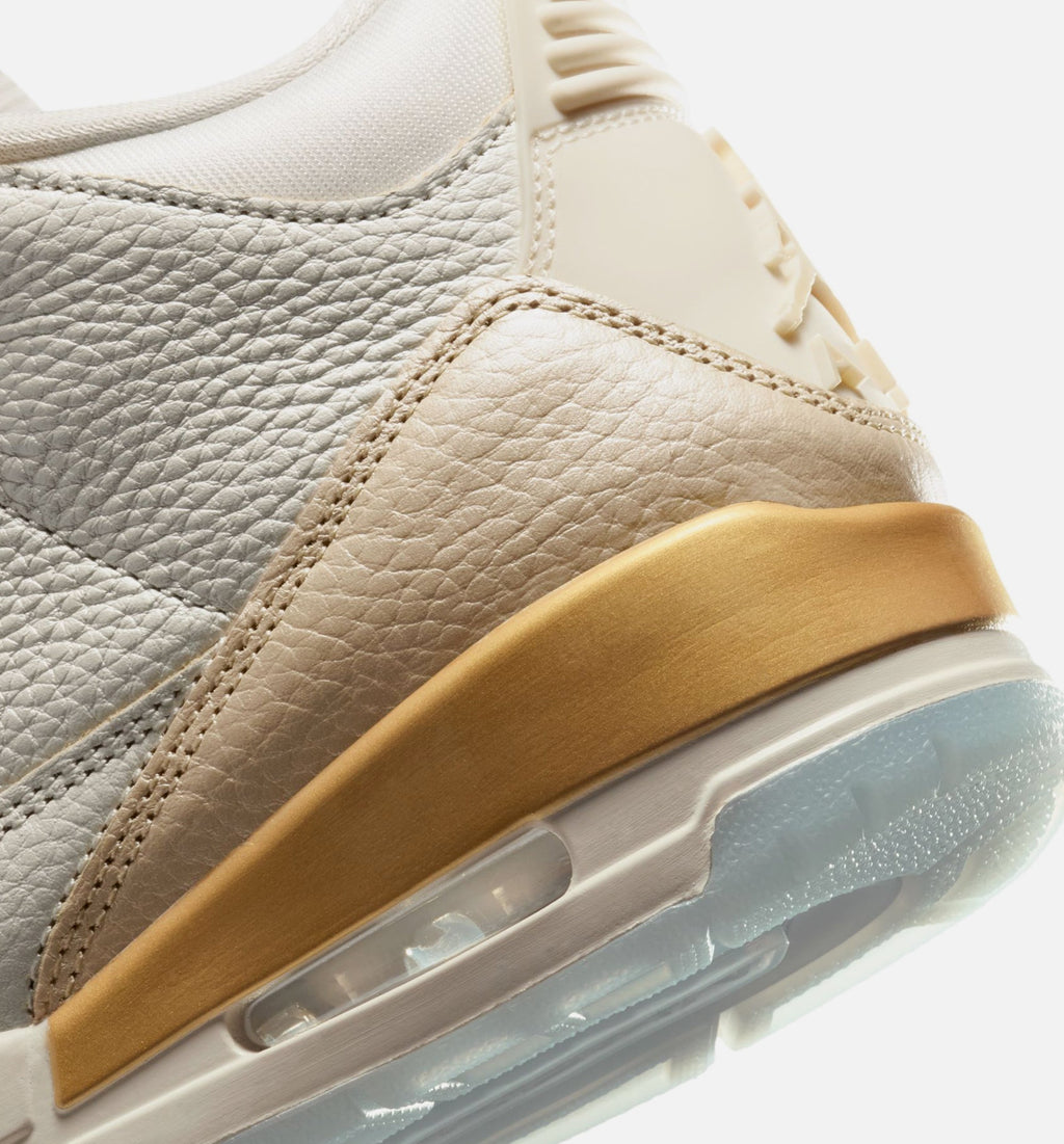 Air Jordan 3 Retro Sail and Pale Ivory Women's – Sail/Team Gold/Pale Ivory/Metallic Gold/Ice