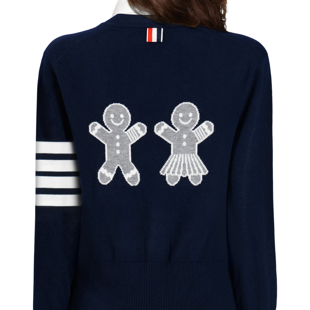 Biscuit Man Cardigan | Thom Browne