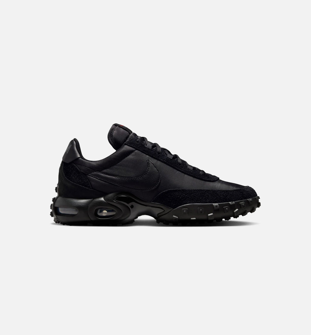 Nike Air Max Waffle Black and Anthracite Men's Sneakers - Black