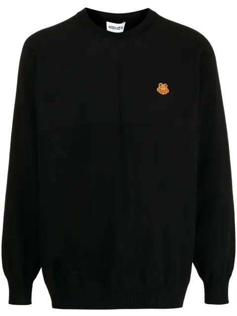 Kenzo tiger-patch jumper