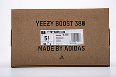Reps Sneakers  adidas Yeezy Boost 380 Mist Real Boost  FX9764