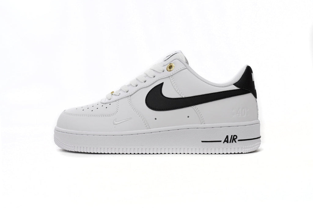 Nike Air Force 1 Low '07 LV8 40th Anniversary White Black Reps Sneaker  DQ7658-100