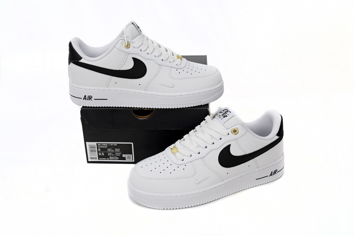 Nike Air Force 1 Low '07 LV8 40th Anniversary White Black Reps Sneaker  DQ7658-100