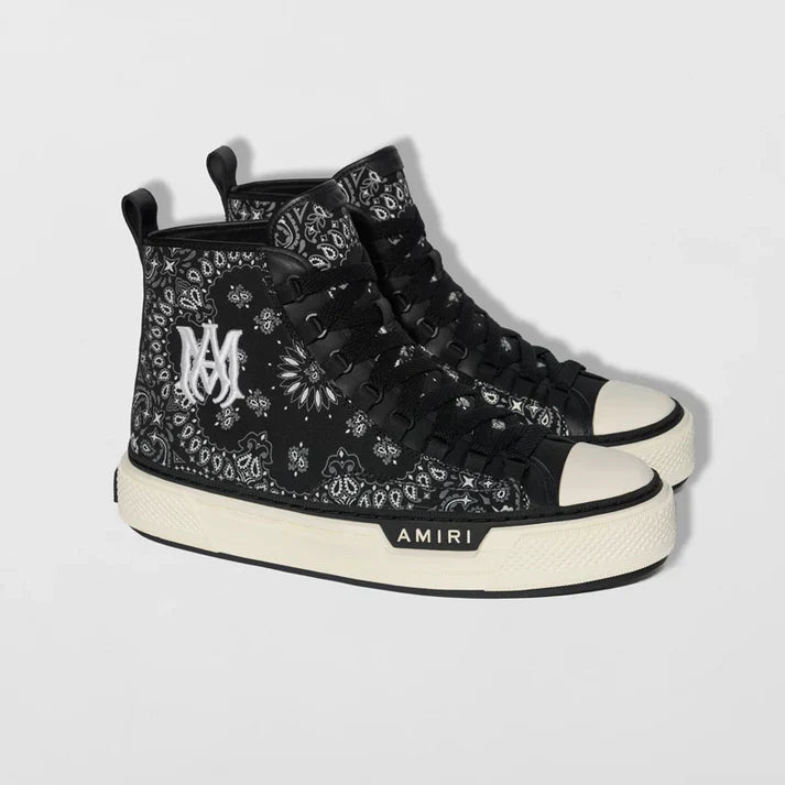 AMIRI Men's Shoes | Black, White, Red & Blue
