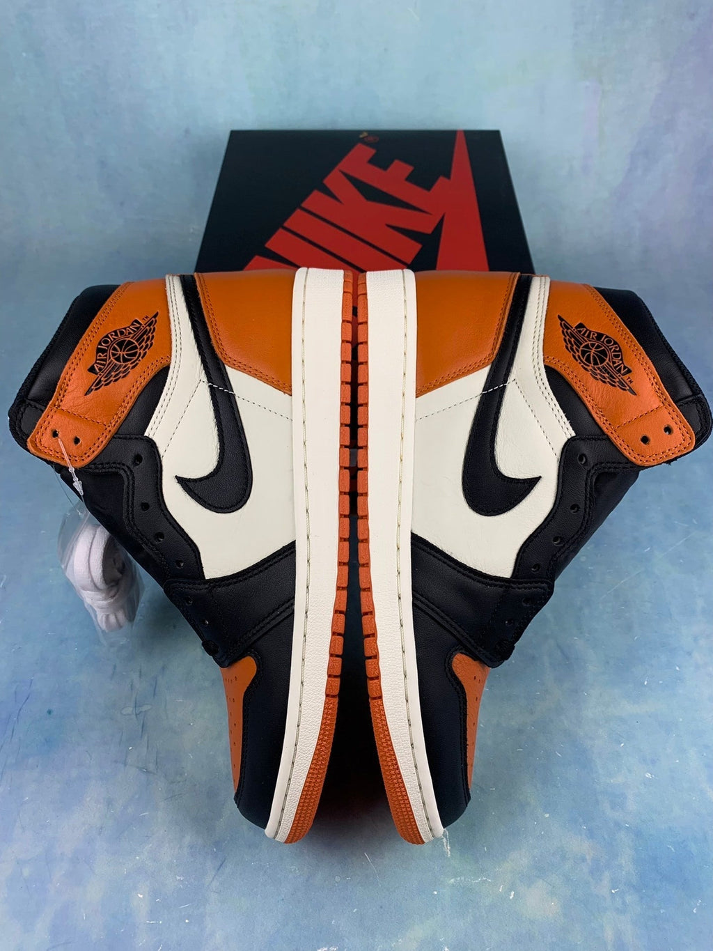 Air Jordan 1 High Black Shattered Backboard 555088-005 Unisex Sneakers