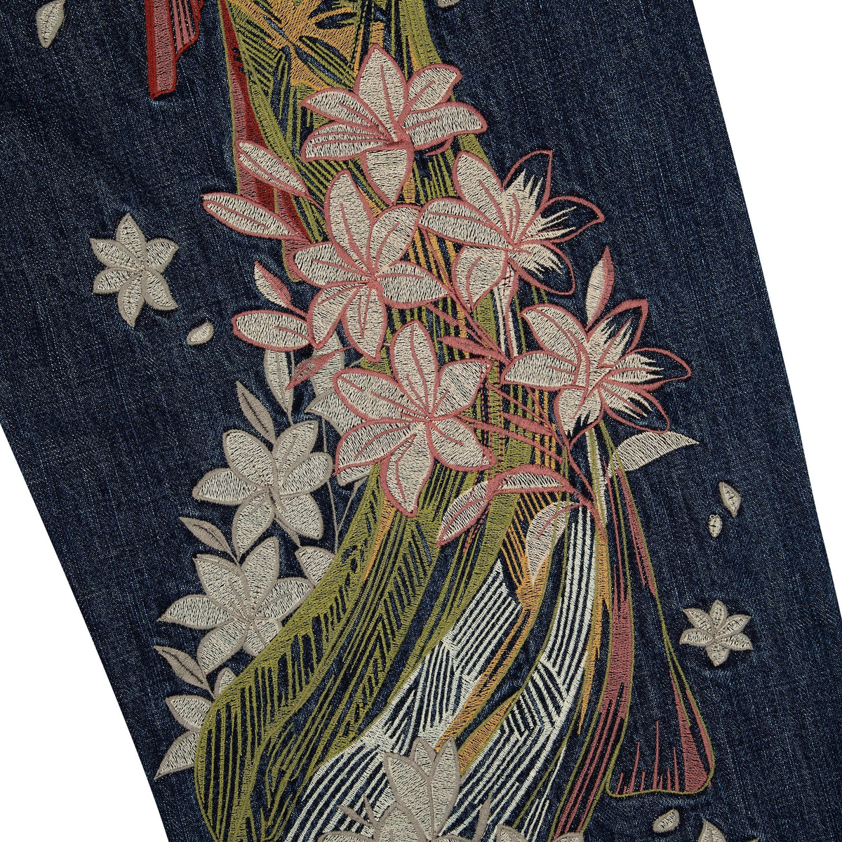 "yakuza" indigo washed Denim