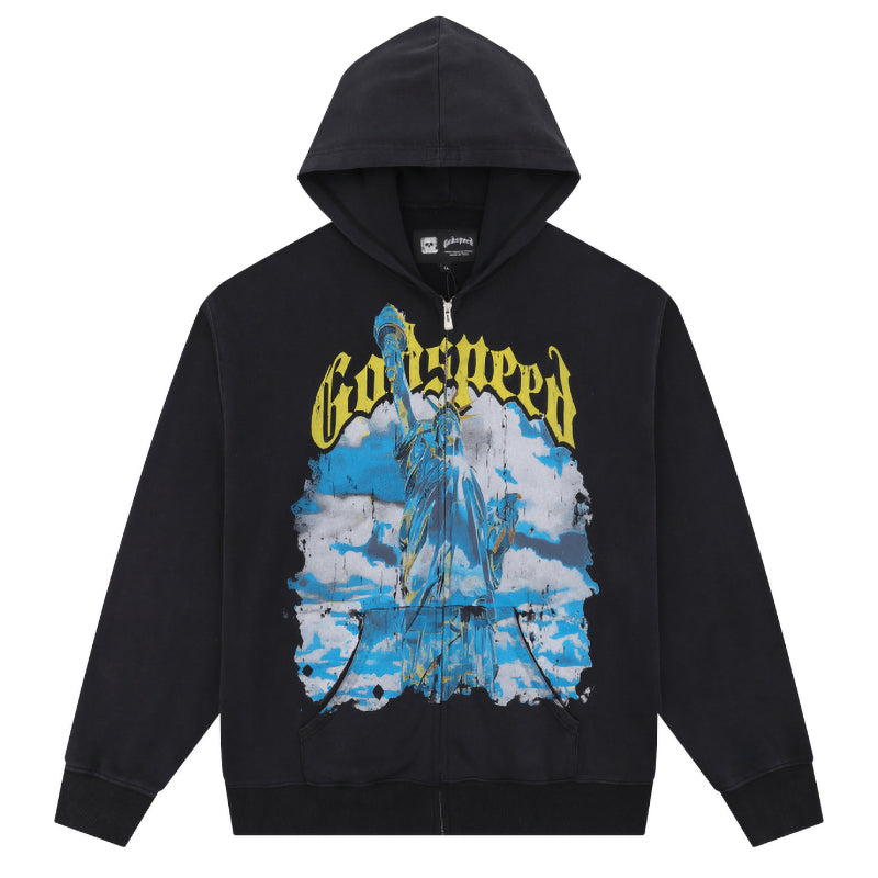 Godspeed Chrome Liberty Zip Hoodies