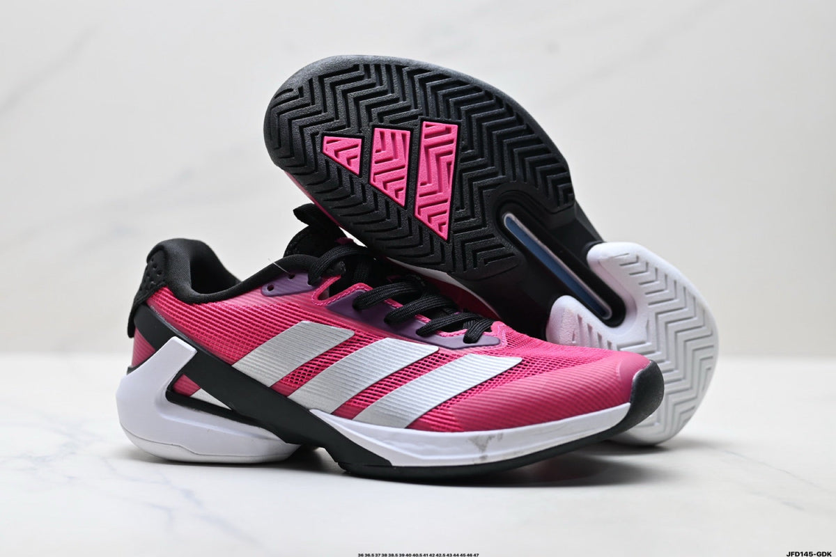 Adidas K81801650 Unisex Running Shoes | Sport-Ready Color Edition - 2 Colorways incl. White/Green & Pink/Black