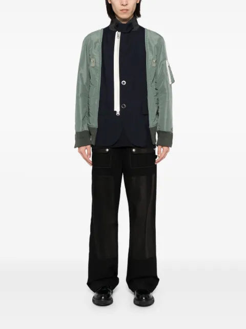 sacai suiting twill jacket
