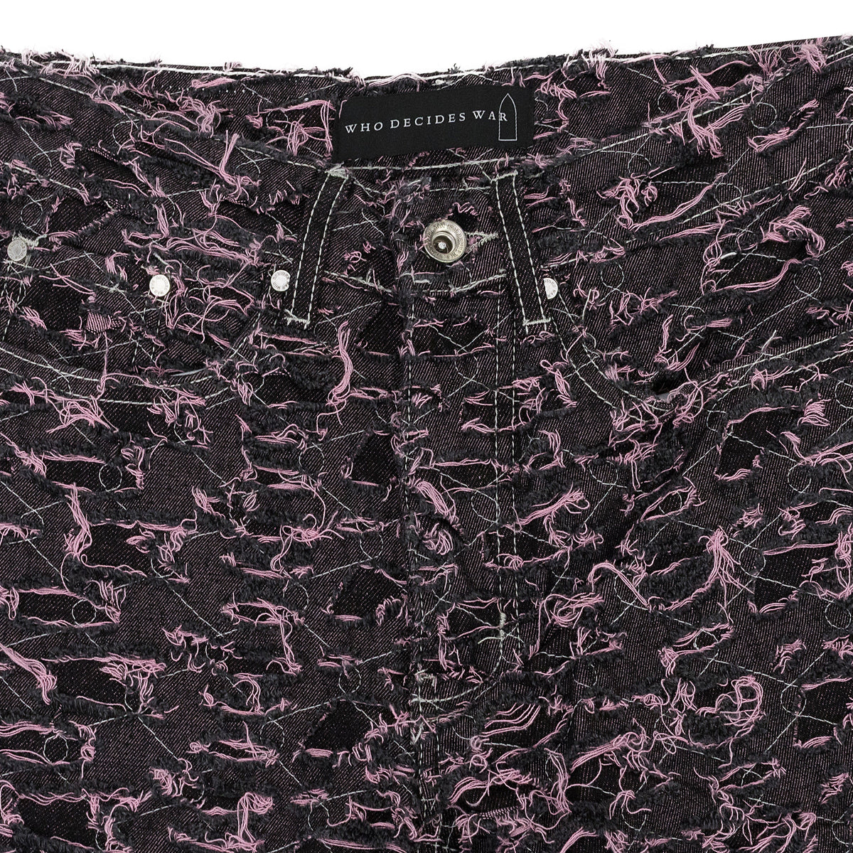 PINK HUSK STRAIGHT-FIT JEANS