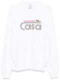 Casablanca Equipement Sportif Embroidered sweatshirt