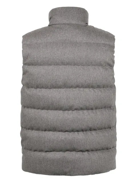 slowear zip-up padded jacket
