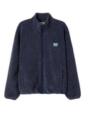 American Vintage Hoktown fleece-texture zip-up jacket