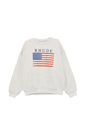 RHUDE Sweatshirt with flag print