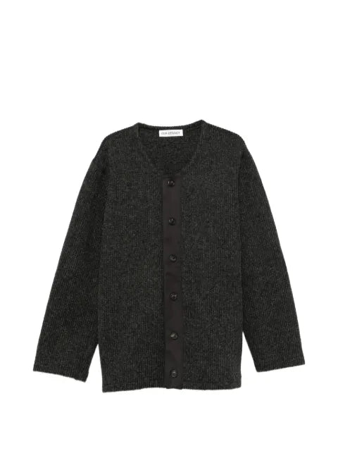 OUR LEGACY pressed wool cardigan