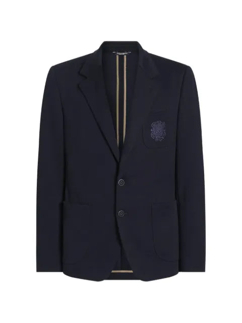 Dolce & Gabbana Portofino single-breasted jersey jacket