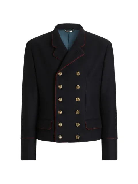 Dolce & Gabbana double-breasted wool frock coat