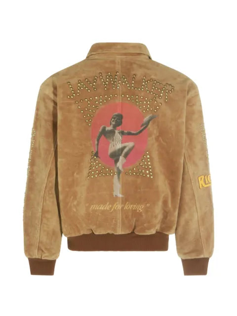 Paly Sunset embellished suede jacket