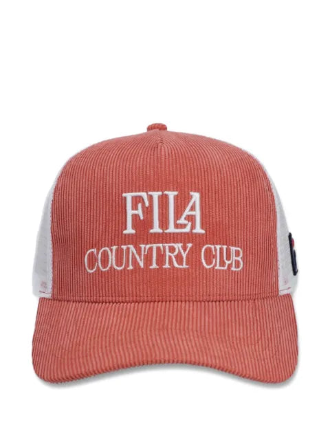 Fila Cody corduroy baseball cap with mesh back