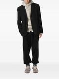 AMI Paris Single breasted straight-fit wool blazer