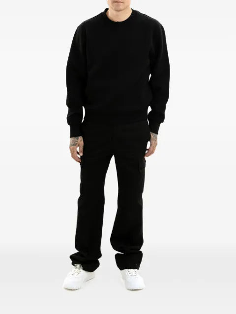 Givenchy herringbone knit sweatshirt with Givenchy jacquard