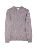 Doppiaa marl-knit crew-neck sweater