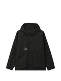 FINGERCROXX logo-patch hooded jacket