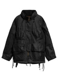 Barbour multi-pocket waxed jacket