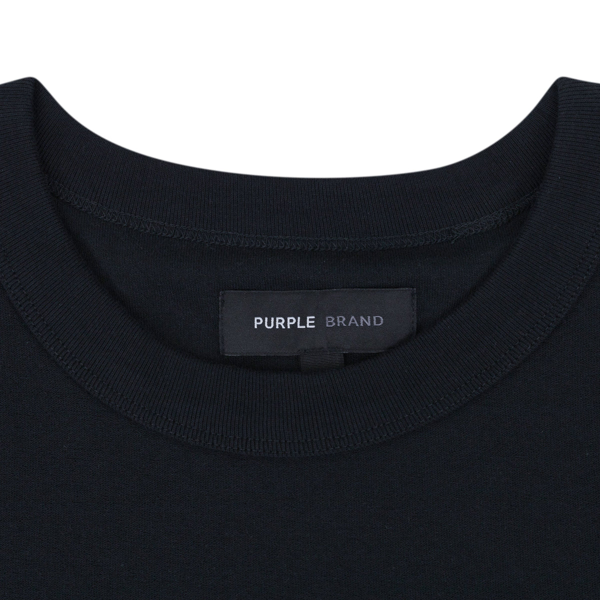 Black Beauty Textured Jersey LS T-shirt