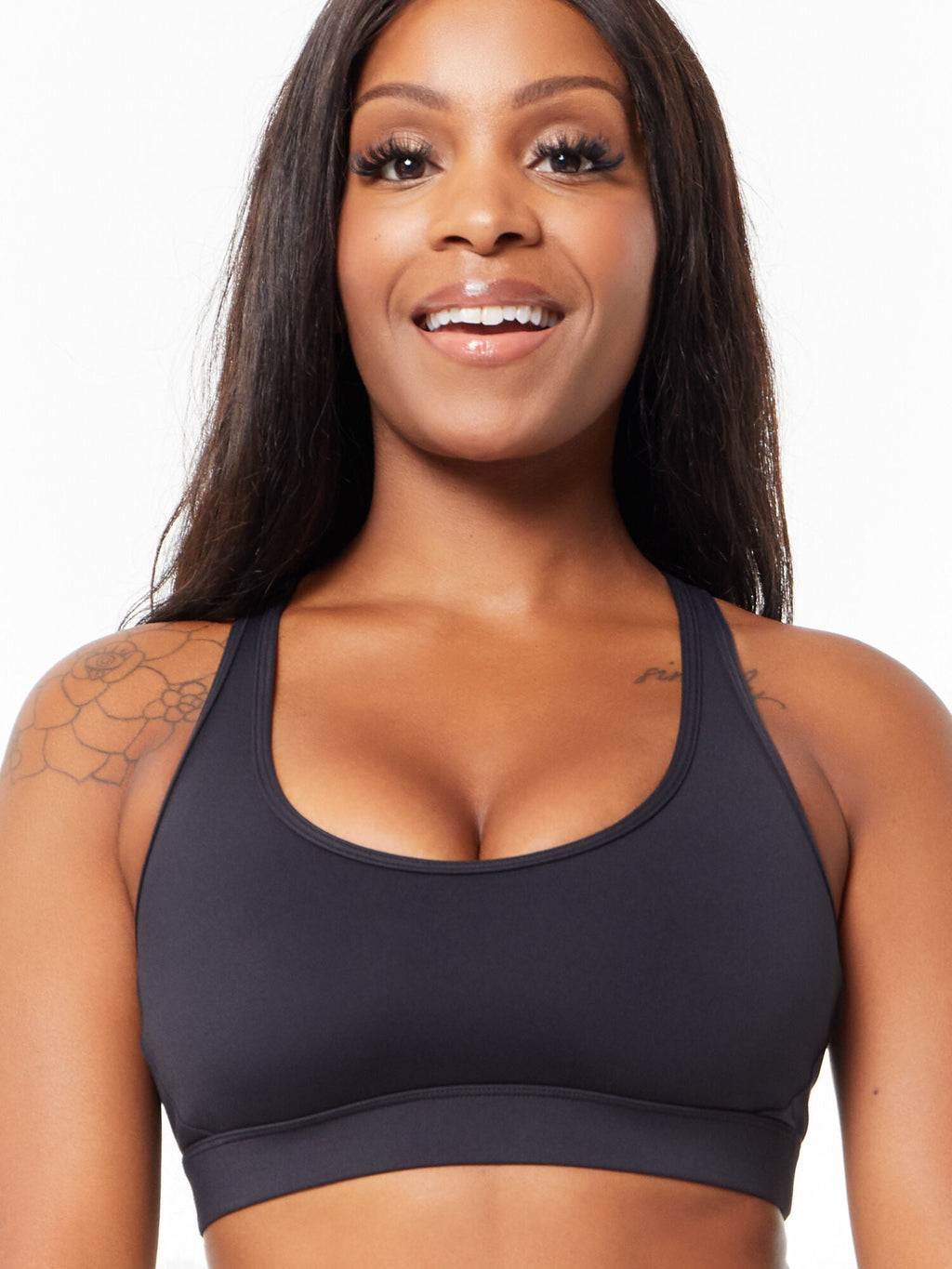 DOUBLE PIN TUCK BRA