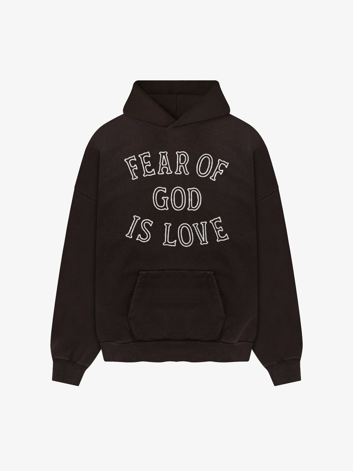 FEAR OF GOD Is Love Embroidered Washed Hoodie