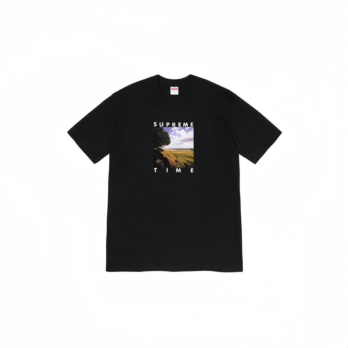 Supreme Time Landscape Graphic T-Shirt