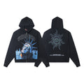 Godspeed Statue of Liberty Sun-Eye Zip Hoodie