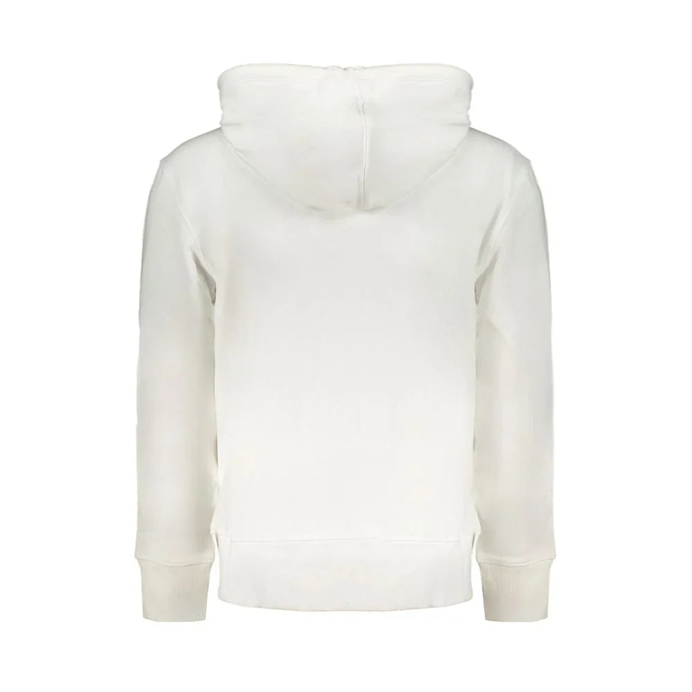 Calvin Klein Cotton-Blend Logo Sweatshirt — White