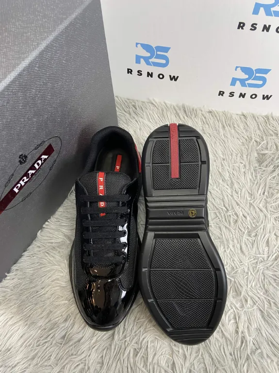 Prada America's Cup Anthracite Red 4E3400 3L46 F0P35
