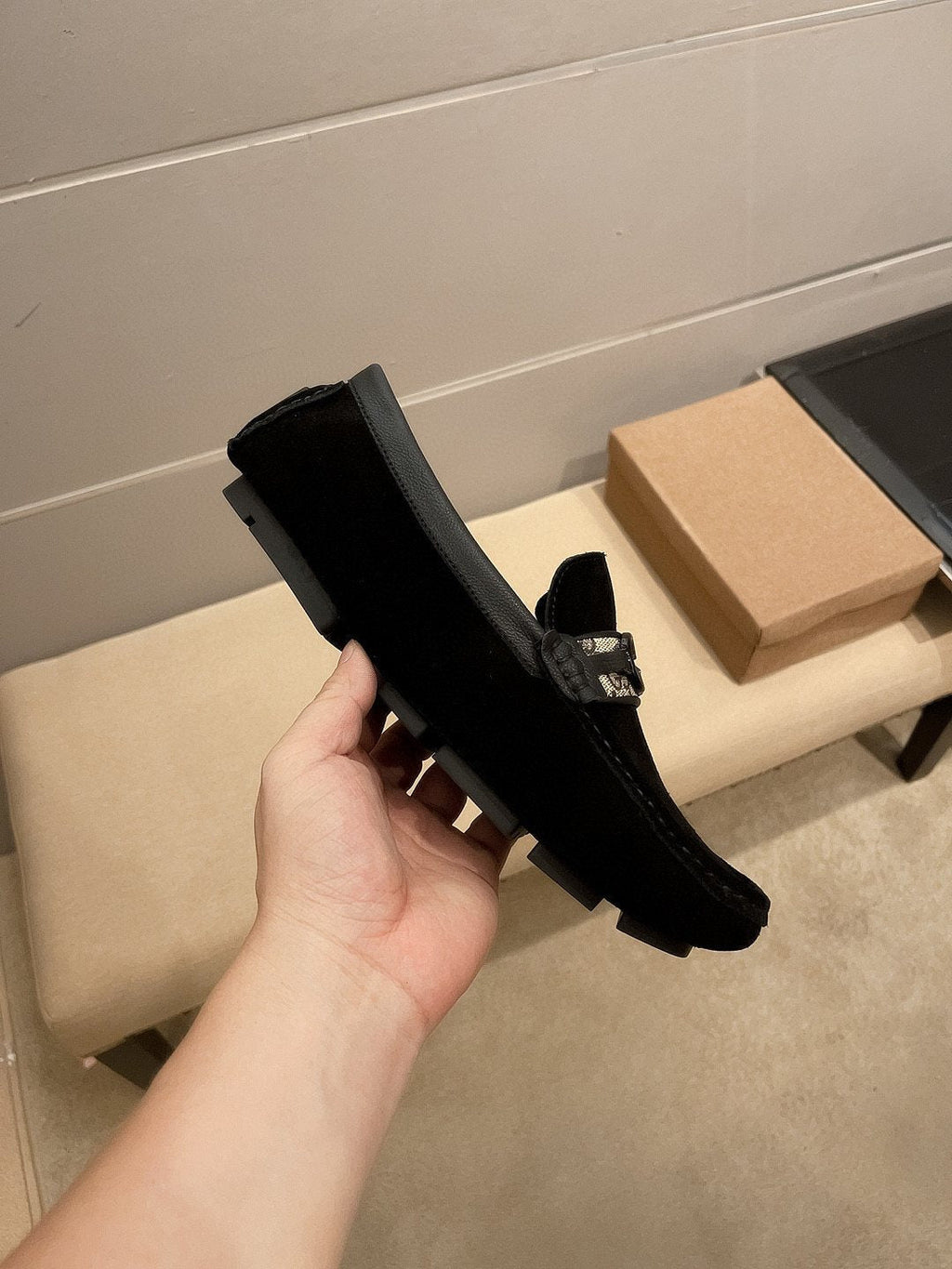Gucci Black Horsebit Loafers - Low-Profile Sole