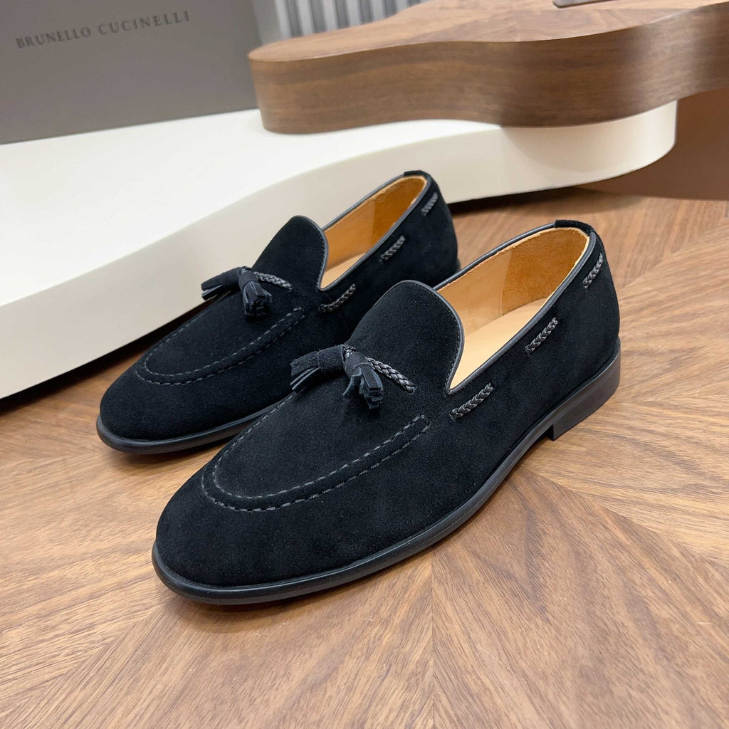 Brunello Cucinelli Men's Tassel Loafers - Rubber Outsole