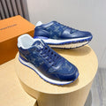 Louis Vuitton Monogram Low-Top Sneakers - Padded Collar And Textured Outsole