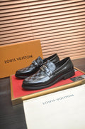 Louis Vuitton Checkered Buckle Loafers